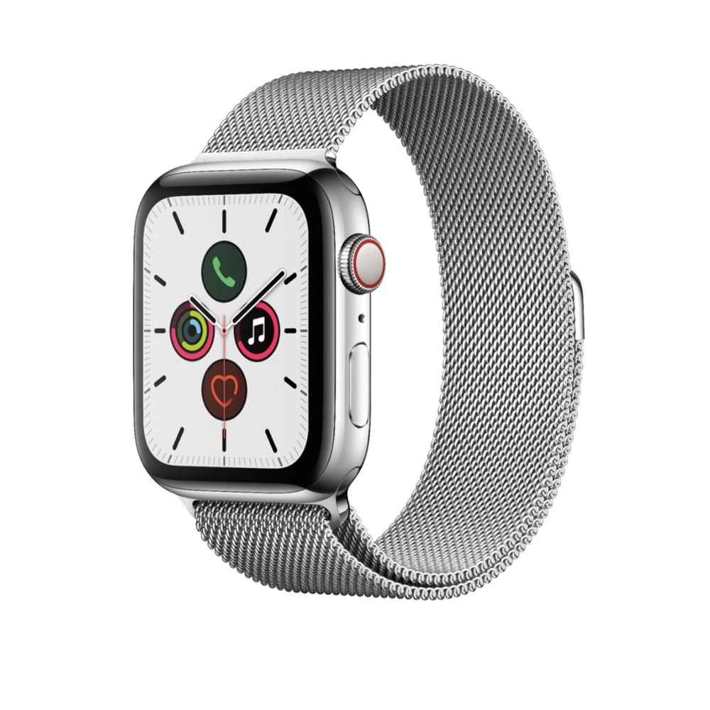 USED BUT NEW APPLE WATCH | SERIES 5 44MM ALUMINUM CASE | Little crack in screen